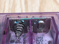 LG3859 Plz Read Item Condi GameBoy Pocket Clear Purple Game Boy Console Japan