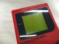 LG3875 Plz Read Item Condi GameBoy Bros. Red Game Boy Console Japan