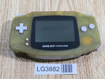 LG3882 Plz Read Item Condi GameBoy Advance Milky Blue Game Boy Console Japan