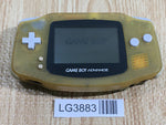 LG3883 Plz Read Item Condi GameBoy Advance Milky Blue Game Boy Console Japan