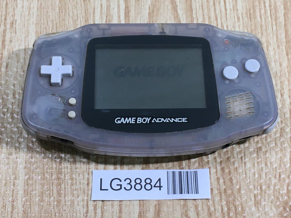 LG3884 Plz Read Item Condi GameBoy Advance Milky Blue Game Boy Console Japan