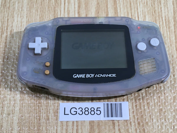 LG3885 Plz Read Item Condi GameBoy Advance Milky Blue Game Boy Console Japan