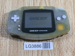 LG3886 Plz Read Item Condi GameBoy Advance Milky Blue Game Boy Console Japan