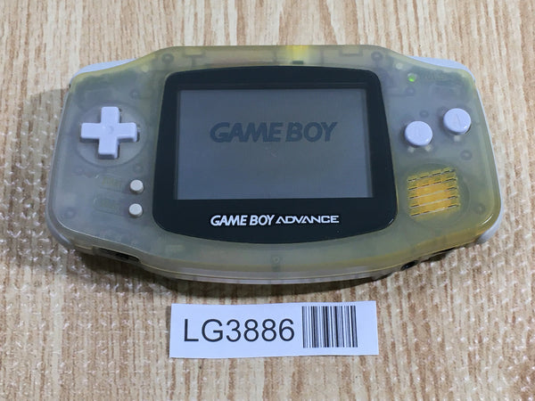 LG3886 Plz Read Item Condi GameBoy Advance Milky Blue Game Boy Console Japan