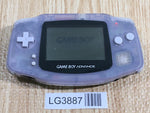LG3887 Plz Read Item Condi GameBoy Advance Milky Blue Game Boy Console Japan