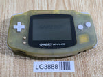 LG3888 Plz Read Item Condi GameBoy Advance Milky Blue Game Boy Console Japan