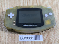 LG3888 Plz Read Item Condi GameBoy Advance Milky Blue Game Boy Console Japan
