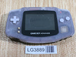 LG3889 Plz Read Item Condi GameBoy Advance Milky Blue Game Boy Console Japan