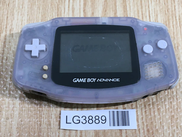 LG3889 Plz Read Item Condi GameBoy Advance Milky Blue Game Boy Console Japan
