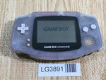 LG3891 Plz Read Item Condi GameBoy Advance Milky Blue Game Boy Console Japan