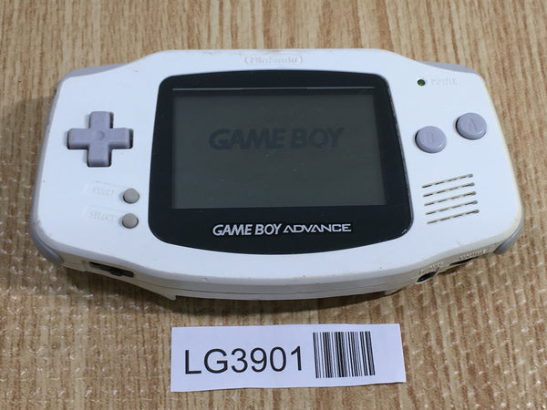 LG3901 Plz Read Item Condi GameBoy Advance White Game Boy Console Japan