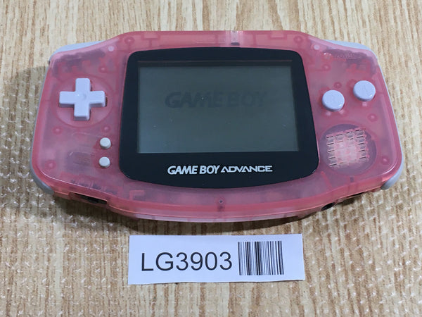 LG3903 Plz Read Item Condi GameBoy Advance Milky Pink Game Boy Console Japan