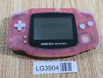 LG3904 Plz Read Item Condi GameBoy Advance Milky Pink Game Boy Console Japan