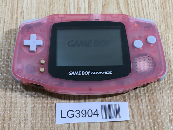 LG3904 Plz Read Item Condi GameBoy Advance Milky Pink Game Boy Console Japan