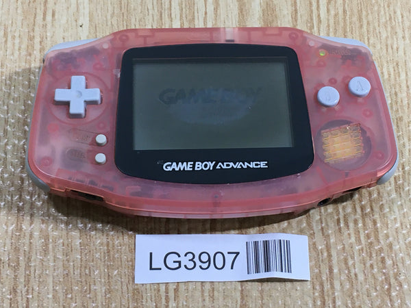 LG3907 Plz Read Item Condi GameBoy Advance Milky Pink Game Boy Console Japan