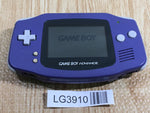 LG3910 GameBoy Advance Violet Game Boy Console Japan