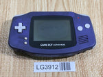 LG3912 Plz Read Item Condi GameBoy Advance Violet Game Boy Console Japan