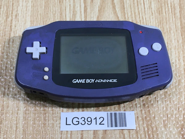 LG3912 Plz Read Item Condi GameBoy Advance Violet Game Boy Console Japan