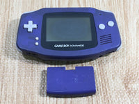 LG3912 Plz Read Item Condi GameBoy Advance Violet Game Boy Console Japan