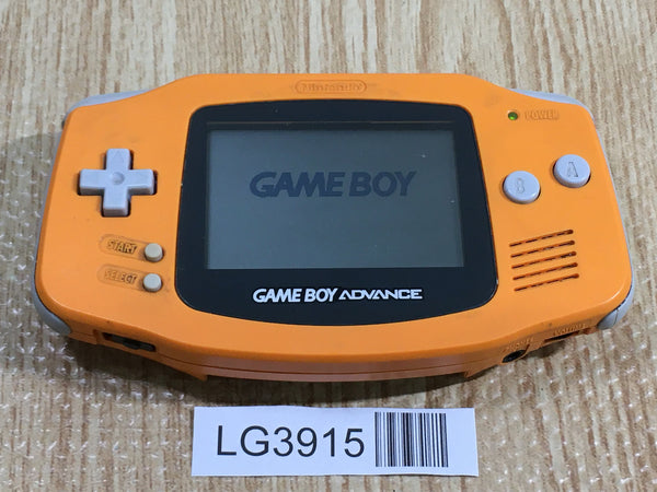 LG3915 Plz Read Item Condi GameBoy Advance Orange Game Boy Console Japan
