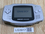 LG3917 Plz Read Item Condi GameBoy Advance Silver Game Boy Console Japan