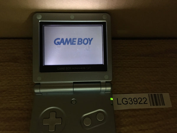LG3922 Plz Read Item Condi GameBoy Advance SP Pearl Blue Game Boy Console Japan