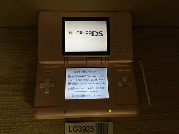 LG3925 No Battery Nintendo DS Candy Pink Console Japan
