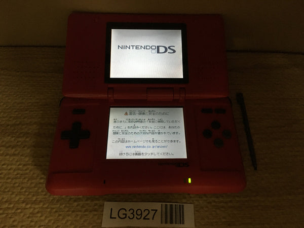 LG3927 No Battery Nintendo DS RED Console Japan