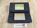 LG3932 Plz Read Item Condi Nintendo DS Lite Jet Black Console Japan