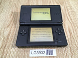 LG3932 Plz Read Item Condi Nintendo DS Lite Jet Black Console Japan