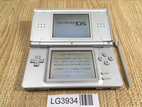 LG3934 Plz Read Item Condi Nintendo DS Lite Gross Silver Console Japan