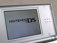 LG3934 Plz Read Item Condi Nintendo DS Lite Gross Silver Console Japan