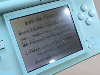 LG3935 Plz Read Item Condi Nintendo DS Lite Ice Blue Console Japan