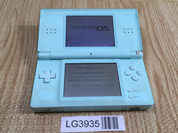 LG3935 Plz Read Item Condi Nintendo DS Lite Ice Blue Console Japan