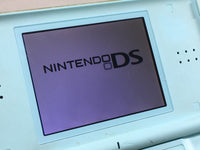 LG3936 Plz Read Item Condi Nintendo DS Lite Ice Blue Console Japan