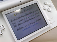 LG3938 Plz Read Item Condi Nintendo DS Lite Crystal White Console Japan