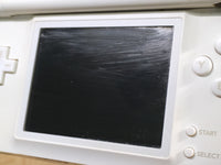 LG3938 Plz Read Item Condi Nintendo DS Lite Crystal White Console Japan
