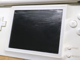 LG3938 Plz Read Item Condi Nintendo DS Lite Crystal White Console Japan