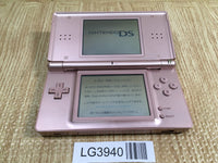 LG3940 Plz Read Item Condi Nintendo DS Lite Metallic Rose Console Japan