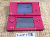 LG3941 Plz Read Item Condi Nintendo DSi DS Pink Console Japan