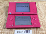 LG3941 Plz Read Item Condi Nintendo DSi DS Pink Console Japan