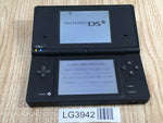 LG3942 Plz Read Item Condi Nintendo DSi DS Black Console Japan