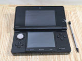 LG3944 No Battery Nintendo 3DS Cosmo Black Console Japan