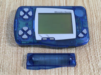 LG3945 Plz Read Item Condi Wonder Swan Skeleton Blue Bandai Console Japan