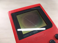 LG3958 Plz Read Item Condi GameBoy Pocket Red Game Boy Console Japan
