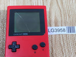 LG3958 Plz Read Item Condi GameBoy Pocket Red Game Boy Console Japan