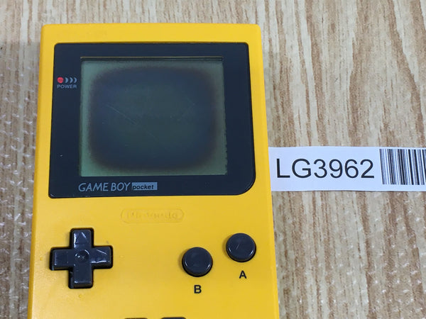 LG3962 Plz Read Item Condi GameBoy Pocket Yellow Game Boy Console Japan