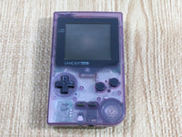 LG3964 Plz Read Item Condi GameBoy Pocket Clear Purple Game Boy Console Japan