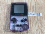 LG3966 Not Working GameBoy Color Clear Purple Game Boy Console Japan