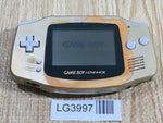 LG3997 Plz Read Item Condi GameBoy Advance Gold Game Boy Console Japan